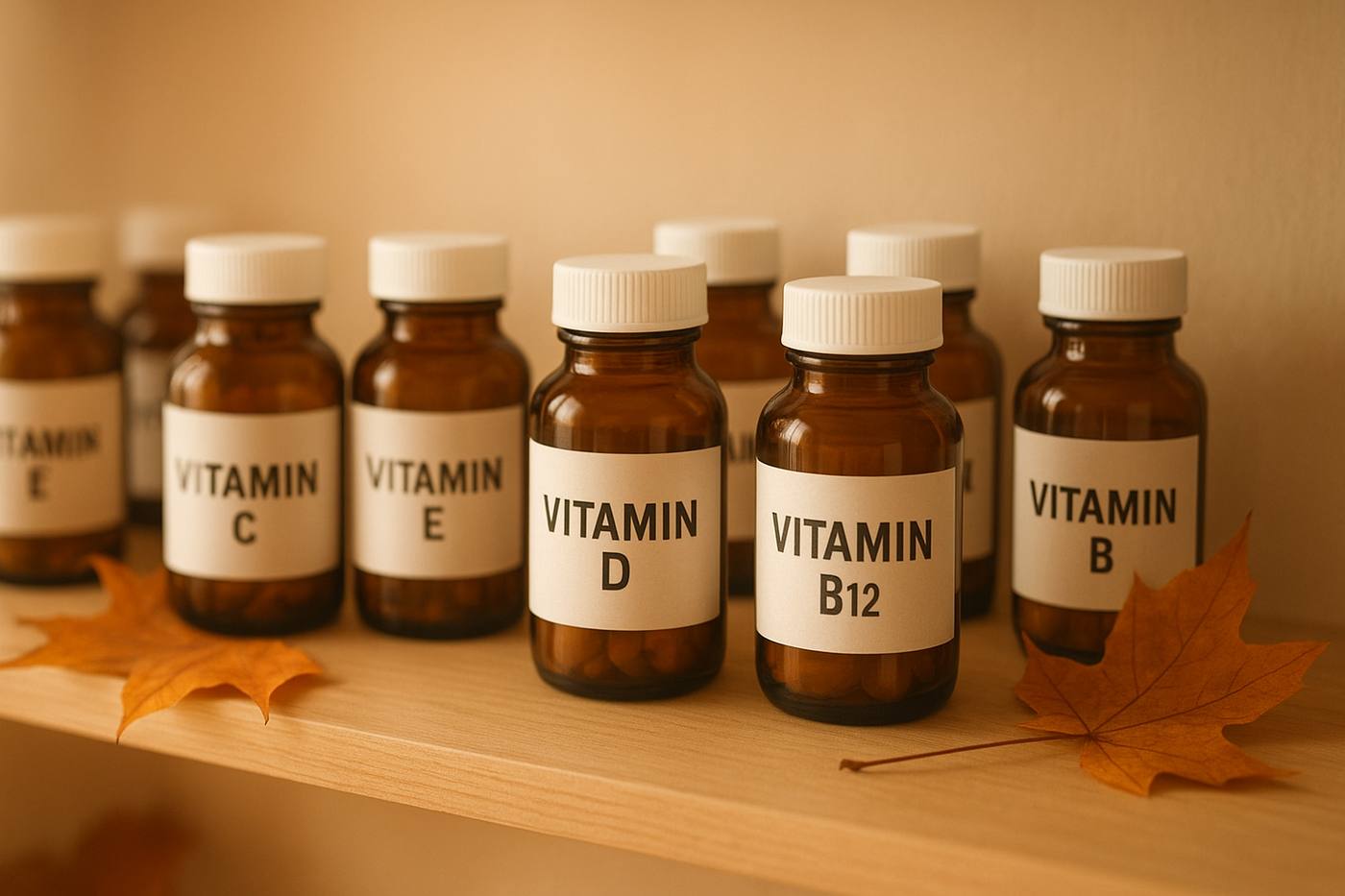 Vitaminas esenciales para fortalecer tu salud en otoño e invierno