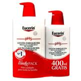 Eucerin Loci&oacute;n Enriquecida pH5 1 Litro + REGALO Loci&oacute;n Enriquecida 400 ml 
