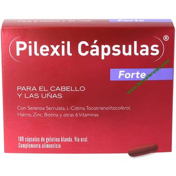 Pilexil C&aacute;psulas de antica&iacute;da 100 c&aacute;psulas